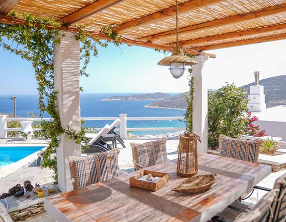 Villa Pelagos με πισίνα στη Σίφνο